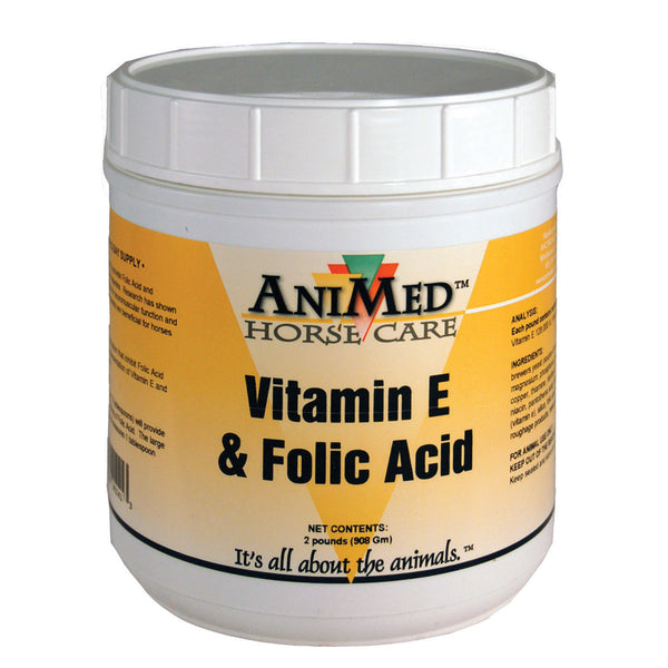 AniMed Folic Acid Vitamin E Supplement 2 lb